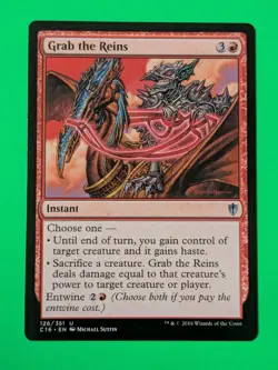 Grab the Reins C16 - Magic The Gathering MTG Collectible Card game - Image 1
