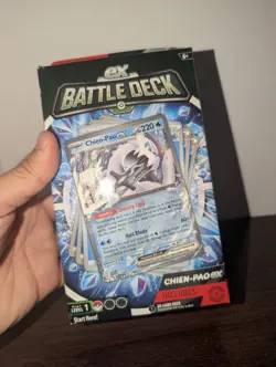 Chien-Pao EX Battle Deck 60 Card Pokemon TCG - Image 1