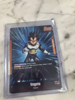 Vegeta Leader L FB02-105 Secret Rare Alternate Art Dragon Ball Fusion World Card - Image 2