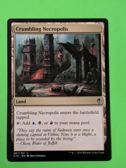 Crumbling Necropolis C16 - Magic The Gathering MTG Collectible Card game - Image 1