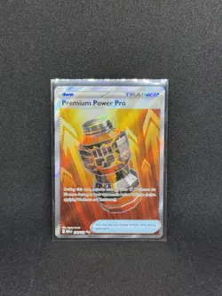 Premium Power Pro 174/132 Full Art Mega Evolution English Pokemon Card NM - Image 1