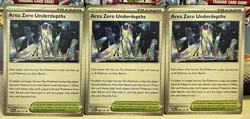 (Set Of 3) Pokemon Prismatic Evolution Card - Area Zero Underdepths (094/131) - Image 1