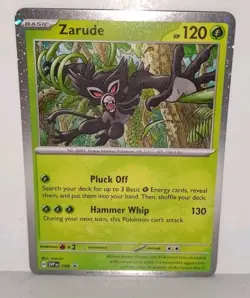 Zarude - SVP 199 Pokemon TCG Destined Rivals Cosmos Holo Black Star Promo Card - Image 1