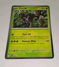 Zarude - SVP 199 Pokemon TCG Destined Rivals Cosmos Holo Black Star Promo Card - Image 2