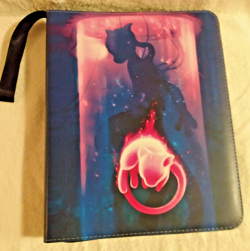 New Pokemon Trading Card Holder Book 50 Sheets With 9 Pockets Each Zipper Close - Image 1