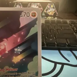 Pokemon TCG Minior Card 201/182 Paradox Rift Holo Illustration Rare NM Condition - Image 3