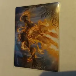 MTG Burn the Accursed Art Card Innistrad: Midnight Hunt 42/81 - Image 1
