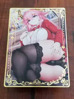 Yae Miko - Genshin Impact - Goddess Story Gold Metal SSR Card - Image 1