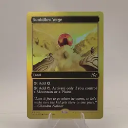 Sunbillow Verge 1st Place GOLD Foil - Aetherdrift MTG Magic the Gathering R0504 - Image 1