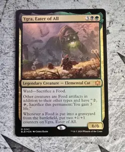 MTG Magic the Gathering Ygra, Eater of All (241/427) Bloomburrow NM FOIL - Image 1