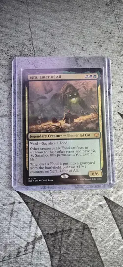 MTG Magic the Gathering Ygra, Eater of All (241/427) Bloomburrow NM FOIL - Image 4