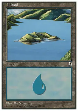 1x Island (171) Moderate Play MTG Magic - Kid Icarus - - Image 1