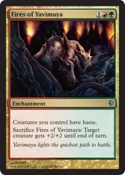 Fires of Yavimaya - Near Mint MTG Conspiracy - Image 1