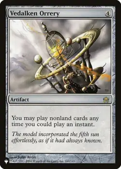 Vedalken Orrery - Damaged / Poor MTG The List - Image 1