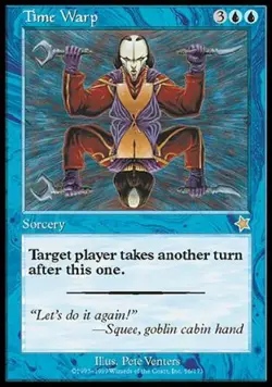 Time Warp - Damaged / Poor MTG Starter 1999 - Image 1