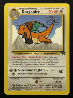 Dragonite (Movie Promo) 05/53 Wotc Promo Regular Pokemon TCG - LP - Image 1