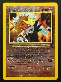 Entei 34/53 Wotc Promo Reverse Holo Pokemon TCG - HP/DMG - Image 1