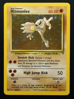 Hitmonlee 13/110 Legendary Collection Holo Rare Pokemon TCG - NM - Image 1