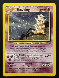 Slowking 14/111 Neo Genesis Holo Rare Pokemon TCG - HP - Image 1