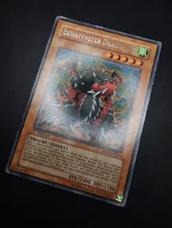 YUGIOH 2004 | ARMED DRAGON LV5 | SOD-DE014 | 1ST EDT | GERMAN | VG | RARE - Image 3