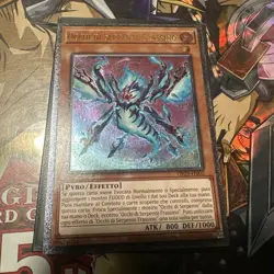 Italian Yugioh 1x Snake-Eye Ash Ultimate Rare (UTR) OP25-It002 OTS Pack 25 NM - Image 1