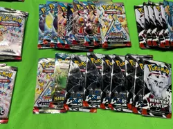 POKEMON CARDS BULK 69 PACKS (ALL PACKS ARE OPENED) With Free 🎁 - Image 5