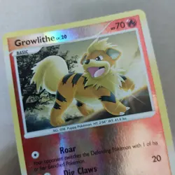 Growlithe 89/132 Reverse Holo Common Nintendo Pokemon Card Secret Wonders - Image 3