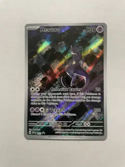 Mewtwo SVP 052 Scarlet & Violet Black Star Promo Holo Rare NM/M Pokemon Card - Image 1
