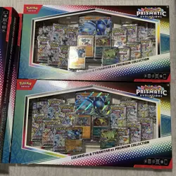 Pokemon TCG Scarlet And Violet Prismatic Cards Evolutions Premium Collection Box - Image 1