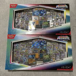 Pokemon TCG Scarlet And Violet Prismatic Cards Evolutions Premium Collection Box - Image 2