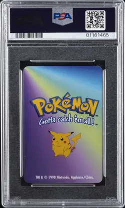 1998 KFC POKEMON CARD GAME #95 ONIX PSA 10 - Image 2