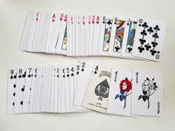 CARTE DA GIOCO JUMBO POKER BRIDGE VINTAGE ORIGINAL PLAYING CARDS NEW - Image 3