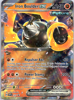 Iron Boulder ex 147 Sv: Scarlet & Violet Promo Cards Holo - Image 1