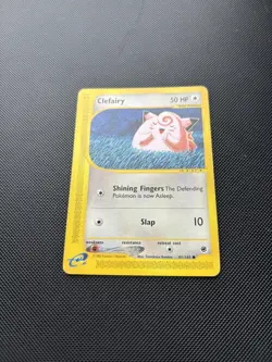 Pokemon Card Expedition Base Set E Series Clefairy 101/165 WOTC - Image 2