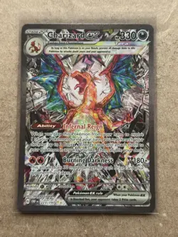 Pokemon TCG Charizard EX Sir Obsidian Flames Special Illustration Rare Card #223 - Image 1