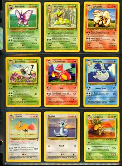 2000 Pokemon BASE SET 2 Edition NEAR COMPLETE Non Holo Cards Lot RARE WotC NM+ - Image 3