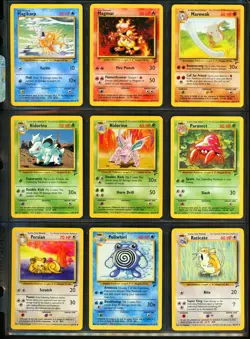 2000 Pokemon BASE SET 2 Edition NEAR COMPLETE Non Holo Cards Lot RARE WotC NM+ - Image 5