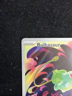 Bulbasaur Full Art Mega Evolutions Pokemon Card 133/132 Near Mint Condition Rare - Image 5