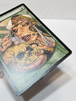 FACTORY CRIMPED ERROR Recollect Textless Promo MTG Magic The Gathering 6751 - Image 5