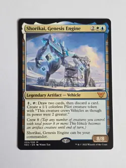 Shorikai, Genesis Engine ~ Commander: Kamigawa: Neon Dynasty [ NM ] [ MTG ] - Image 1