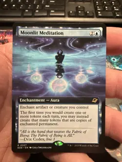Moonlit Meditation (Extended Art) Edge of Eternities Regular 327 NM - Image 1