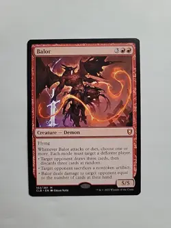 MTG - Balor _ CLB Regular Rare #162 - Image 1