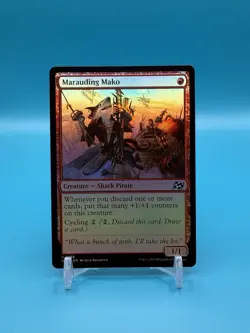 Marauding Mako - Aetherdrift (DFT) - MTG - FOIL - NM - Image 1