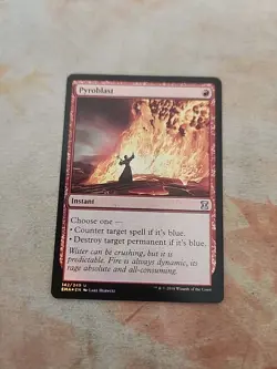 Pyroblast Foil Eternal Masters MTG NM - Image 1