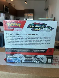 Pokemon TCG: Journey Together ENHANCED Factory Sealed Booster Box + Topper - Image 3
