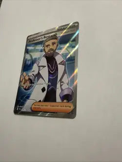 Professor's Research Turo 241/198 Scarlet & Violet Full Art Trainer Pokemon TCG - Image 4