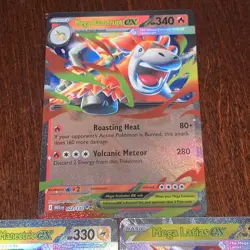 Pokemon TCG Mega Evolutions - EX LOT(3) Latias/Manectric/Camerupt US SELLER - Image 4