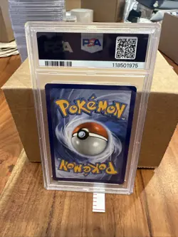 2016 POKEMON XY EVOLUTIONS #3 CATERPIE-REVERSE FOIL PSA 9 - Image 2