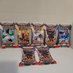 Pokemon TCG Scarlet & Violet: Paldea Evolved 7 Sleeved Booster Packs - Image 1