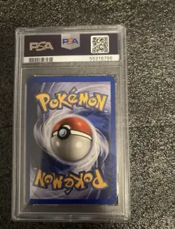 Pokemon 1999 Base Set Unlimited Squirtle PSA 8 - Image 2